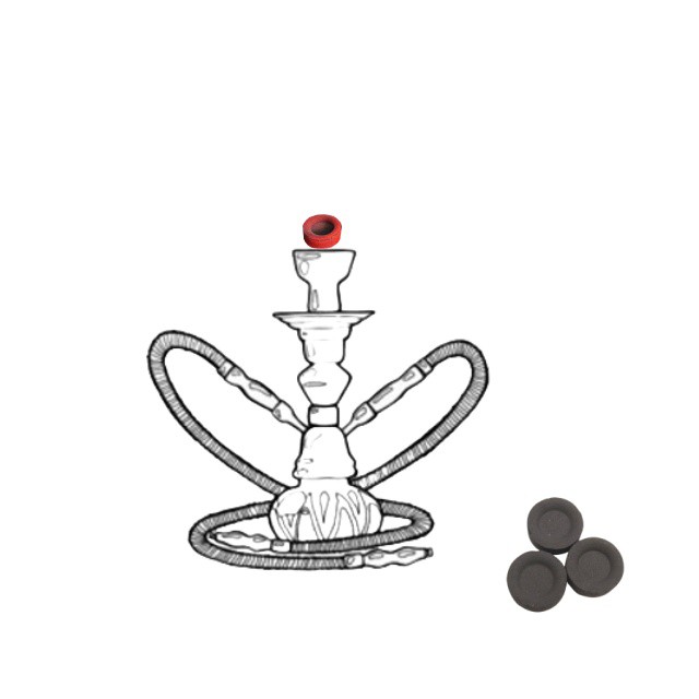 Arabian hookah charcoal Arabian hookah charcoal